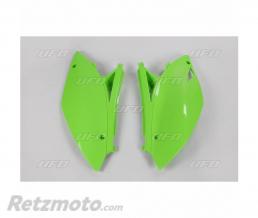 Plaques lat�rales UFO vert KX Kawasaki KX450F