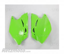 Plaques lat�rales UFO vert KX Kawasaki KX450F
