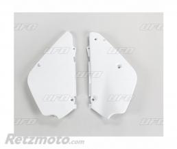 Plaques lat�rales UFO blanc Suzuki RM85 02-22