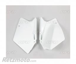 Plaques lat�rales UFO blanc Suzuki RM-Z450