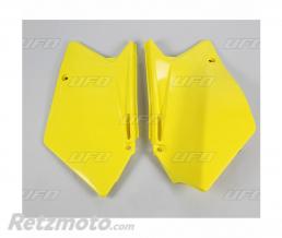 Plaques lat�rales UFO jaune Suzuki RM-Z450