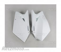 Plaques lat�rales UFO blanc Suzuki RM-Z450