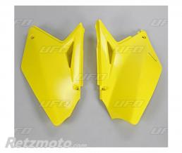 Plaques lat�rales UFO jaune Suzuki RM-Z250