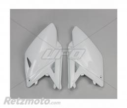 Plaques lat�rales UFO blanc Suzuki RM-Z250