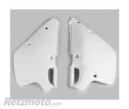 Plaques lat�rales UFO blanc Yamaha