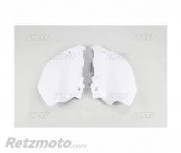 Plaques lat�rales UFO blanc Yamaha