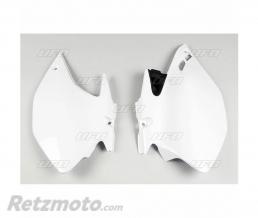 Plaques lat�rales UFO blanc Yamaha WR250F/450F