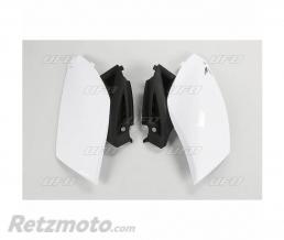 Plaques lat�rales UFO blanc Yamaha YZ250F