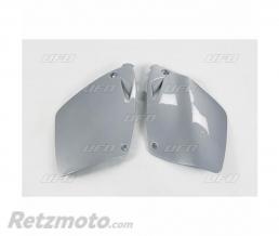 Plaques lat�rales UFO argent KTM