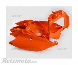 Plaques lat�rales + cache bo�te � air UFO orange KTM