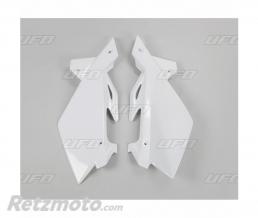Plaques lat�rales UFO blanc Husqvarna