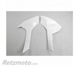 Plaques lat�rales UFO blanc Husqvarna FC