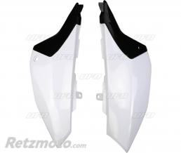Plaques lat�rales UFO blanc Yamaha YZ65