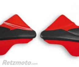 Paire de coques de rechanges UFO de prot�ges-mains Patrol rouge / blanc - 78069731