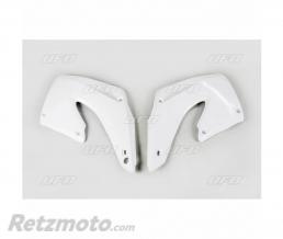 UFO Ou�es de radiateur UFO blanc Honda CR125R/250R