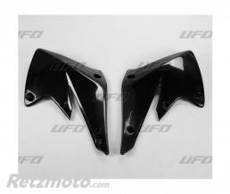 Ou�es de radiateur UFO noir Kawasaki KX250F