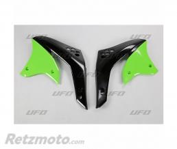 UFO Ou�es de radiateur UFO vert Kawasaki KX250F