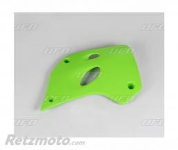 Ou�es de radiateur UFO vert Kawasaki KX80