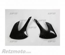 Ou�es de radiateur UFO noir Kawasaki KX85/80