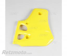 Ou�es de radiateur UFO jaune Suzuki RM80