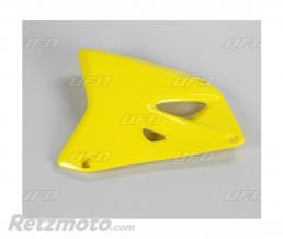 Ou�es de radiateur UFO jaune Suzuki RM85