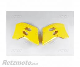 Ou�es de radiateur UFO jaune Suzuki RM125/250