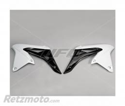 Ou�es de radiateur UFO blanc Suzuki RM-Z250
