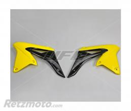 Ou�es de radiateur UFO jaune Suzuki RM-Z250