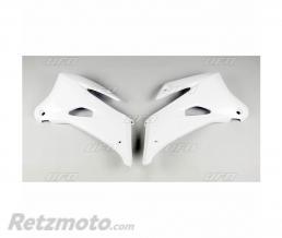 UFO Ou�es de radiateur UFO blanc Yamaha WR250F/450F