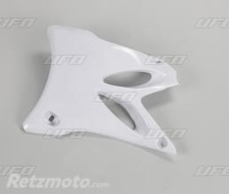 Ou�es de radiateur UFO blanc Yamaha YZ85