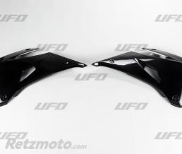 Ou�es de radiateur UFO noir Yamaha YZ250F/450F
