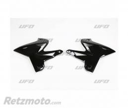 Ou�es de radiateur UFO noir Yamaha YZ125/250