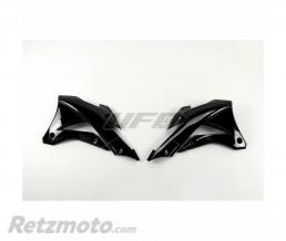 Ou�es de radiateur UFO noir Kawasaki KX85
