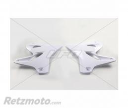 Ou�es de radiateur UFO blanc Yamaha YZ125/250