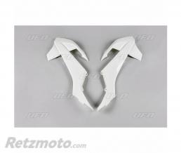 Ou�es de radiateur UFO blanc KTM SX65