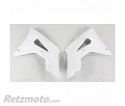 Ou�es de radiateur UFO blanc Honda CRF450R