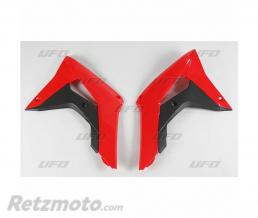 Ou�es de radiateur UFO couleur origine 2017 rouge/noir Honda CRF450R
