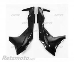 Ou�es de radiateur UFO noir Kawasaki KX250F