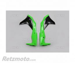 Ou�es de radiateur UFO couleur origine 2017 vert/noir Kawasaki KX250F