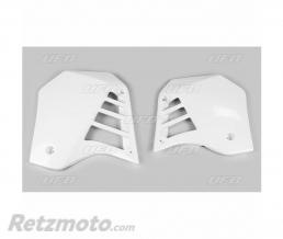 Ou�es de radiateur UFO blanc Yamaha YZ125