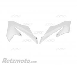 Ou�es de radiateur UFO blanc Yamaha YZ65