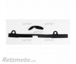 Kit patin de bras oscillant + patin de cha�ne inf�rieur UFO noir KTM