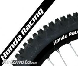 D�co de jante BLACKBIRD Replica Honda Racing noir universelle