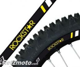 D�co de jante BLACKBIRD Replica Rockstar Energy Vamo noir universelle