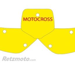 Fonds de plaque BLACKBIRD bleu Kawasaki KX85