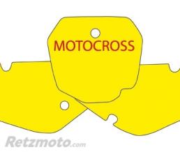 Fonds de plaque BLACKBIRD bleu Suzuki RM85