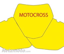 Fonds de plaque BLACKBIRD blanc Replica Kit 4T Yamaha YZ125/250