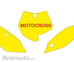 Fonds de plaque BLACKBIRD bleu KTM SX85