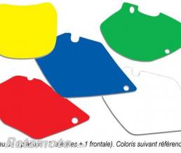 Fonds de plaque BLACKBIRD noir Husaberg FE/TE