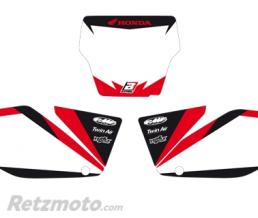 Fonds de plaque BLACKBIRD Graphic blanc Honda CR125R/250R